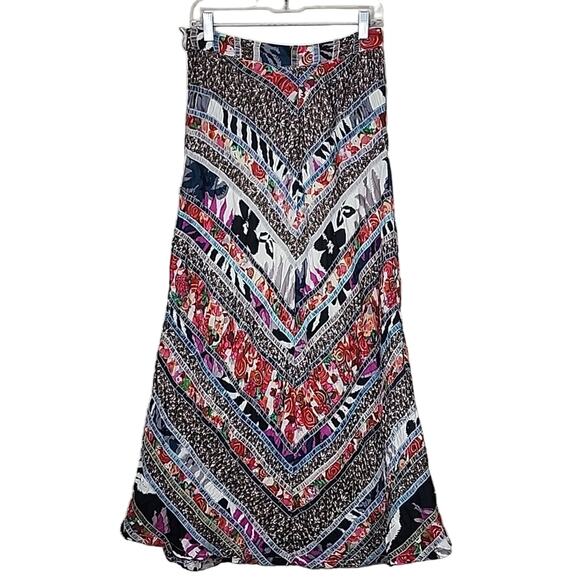 Free People Intricate Patchwork Skirt - Picture 3 of 7